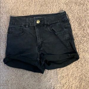Black American Eagle shorts